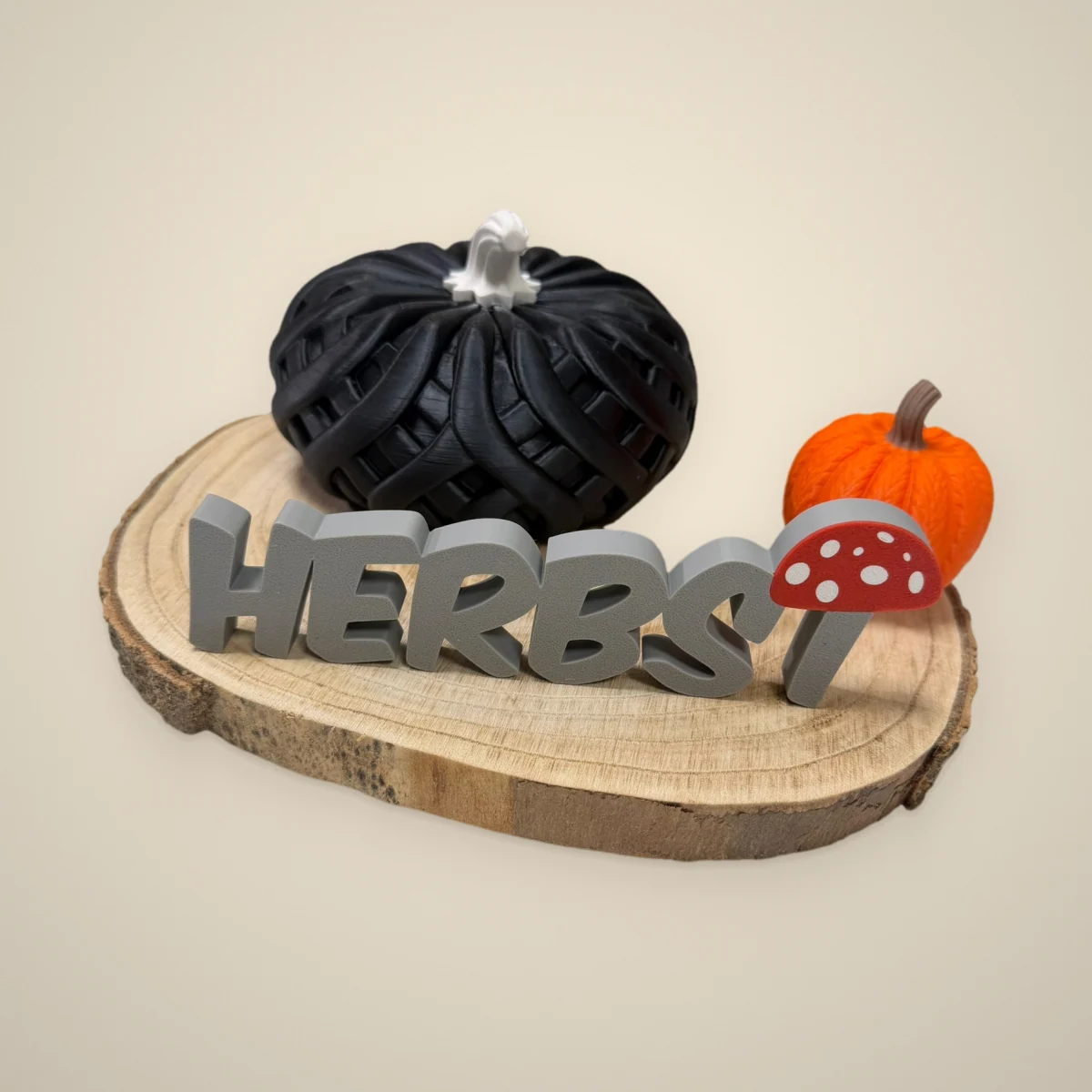 Herbstlicher Kürbisscheit
