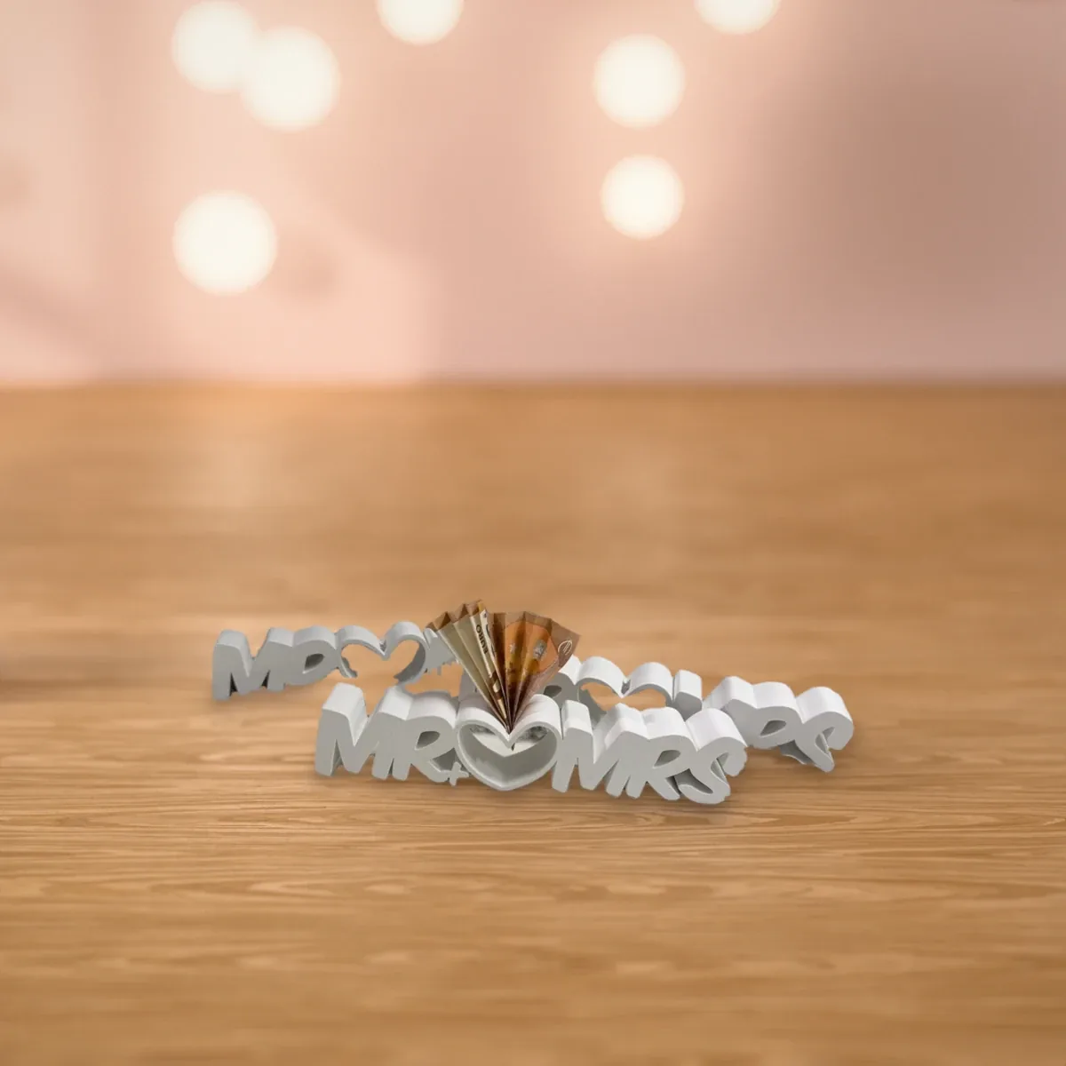 Wohnbeispiel (Symbolbild): Geldgeschenk Mr Mrs