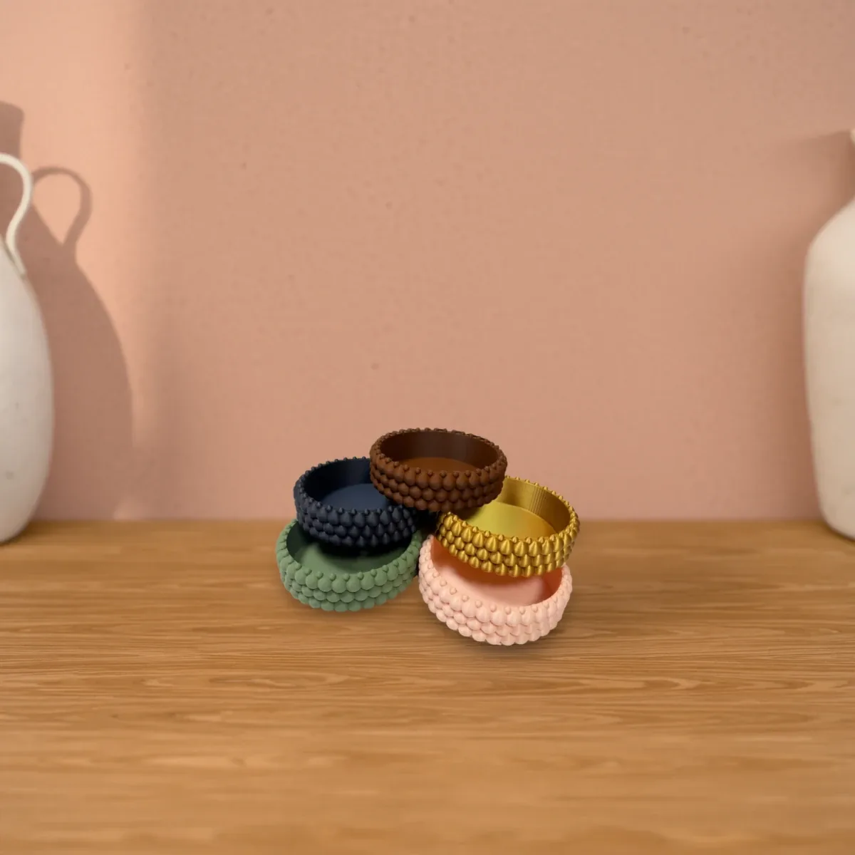 Wohnbeispiel (Symbolbild): Deko-Schale im Bubble-Style