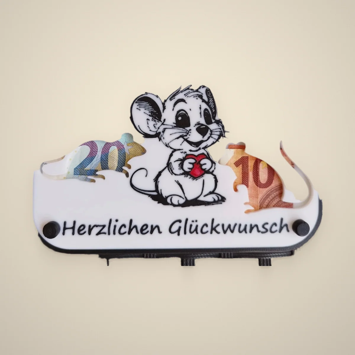 Geldgeschenkkarte „Ein paar Mäuse für Dich“